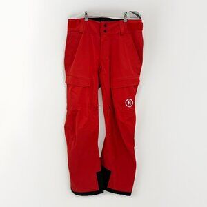 Backcountry Women's Last Chair Stretch Shell Ski Pants size L Large Cayenne Red